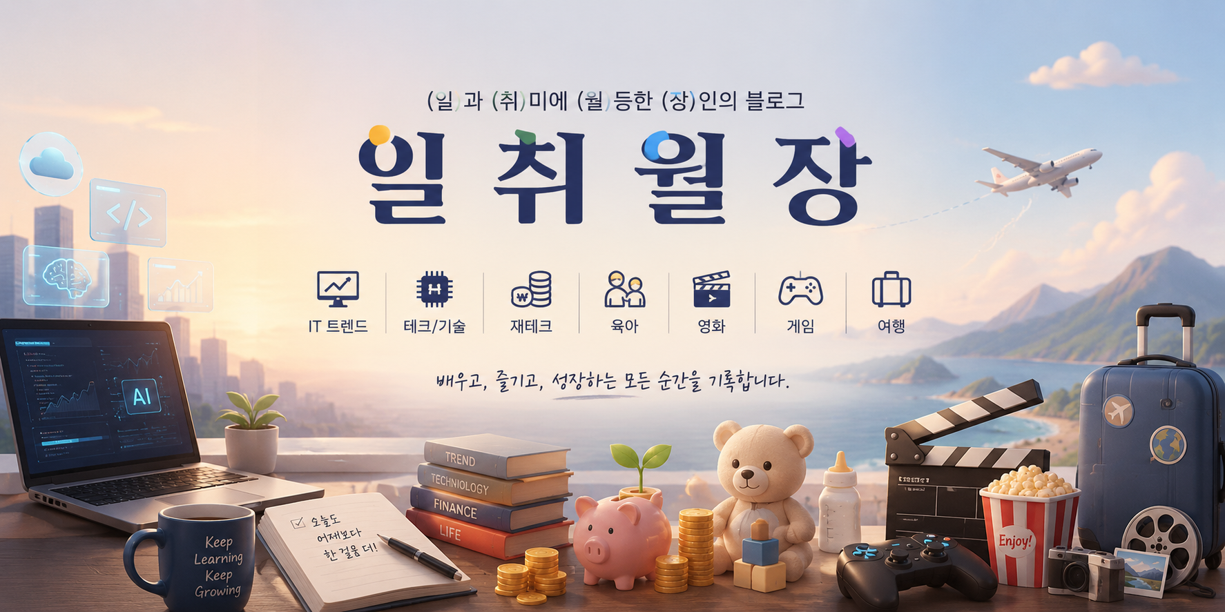 일취월장 블로그에 오신 것을 환영합니다