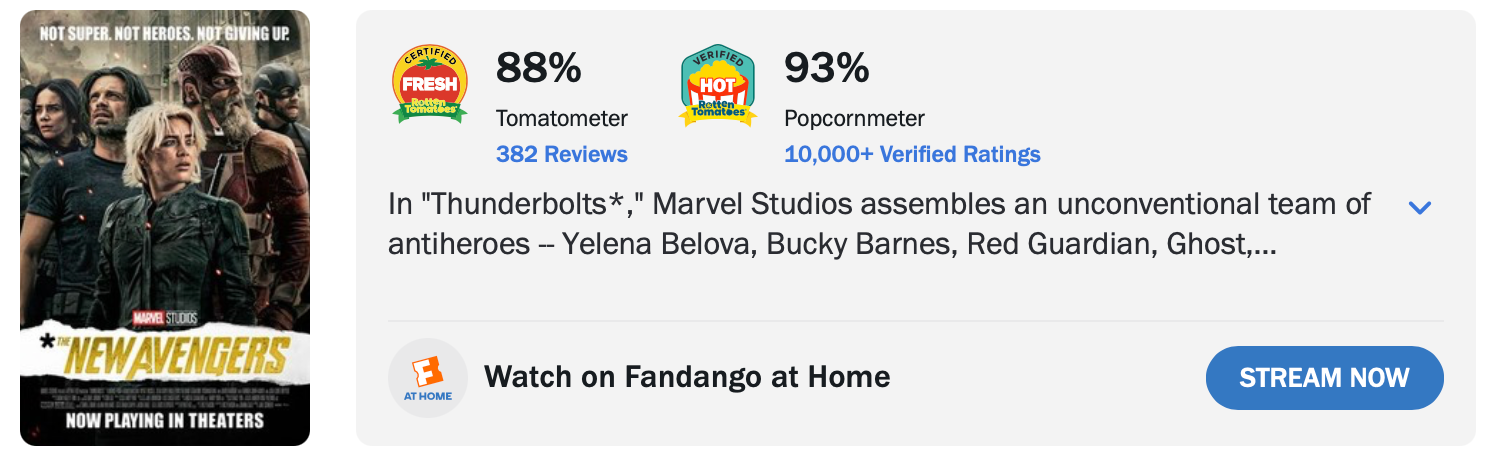 Certified Fresh